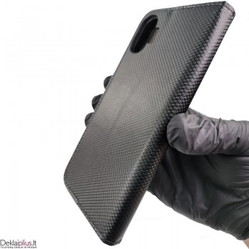 Telone atverčiamas dėklas - juodas (Nothing Phone 1) Telone atverčiamas dėklas - juodas (Nothing Phone 1)